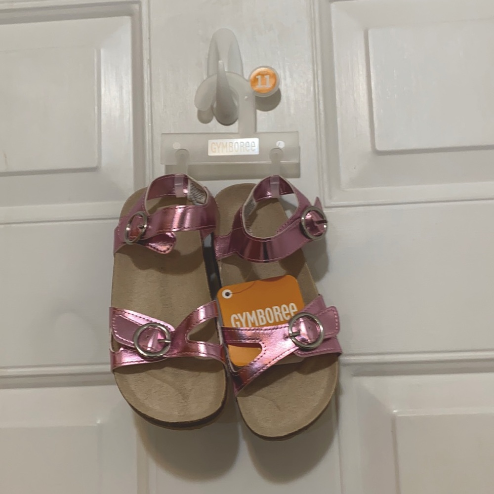 NWT pink sandals